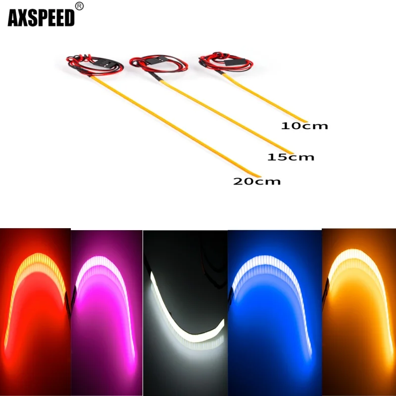 AXSPEED Taillight Body Shell LED Light For 1/10 RC Drift Off-road Car Buggy Vehicle Lighting RC Car Upgrade Parts