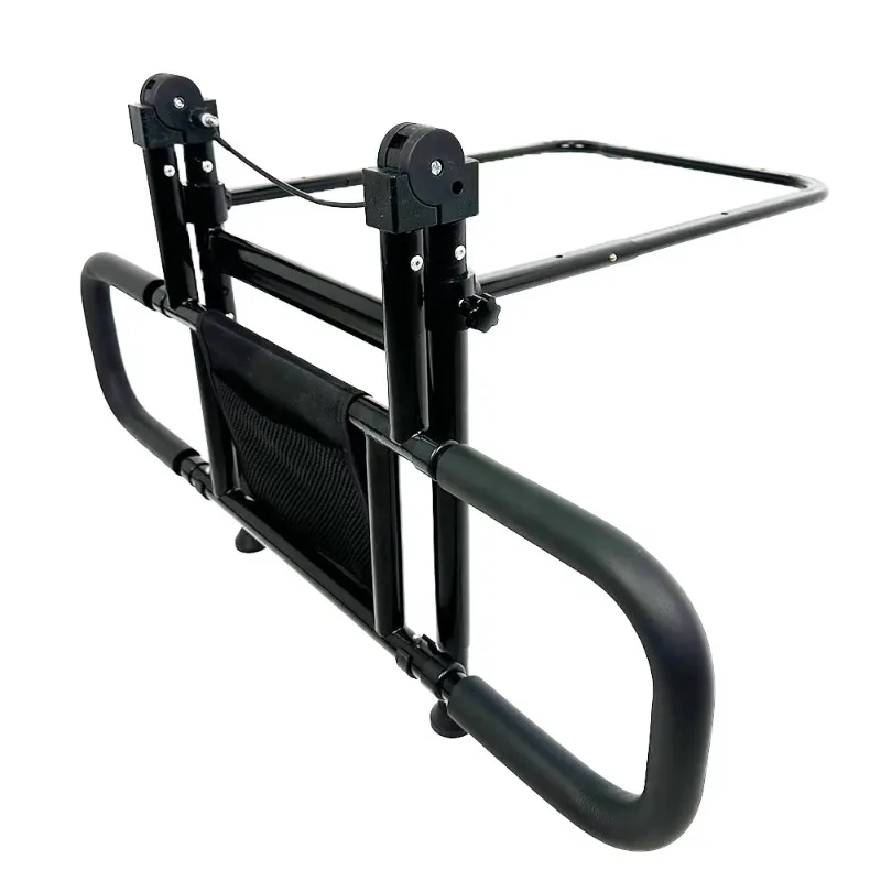 مقبض السكك الحديدية المساعدة للسرير الطبي القابل للتعديل، درابزين بجانب السرير، قضبان السرير لكبار السن والكبار