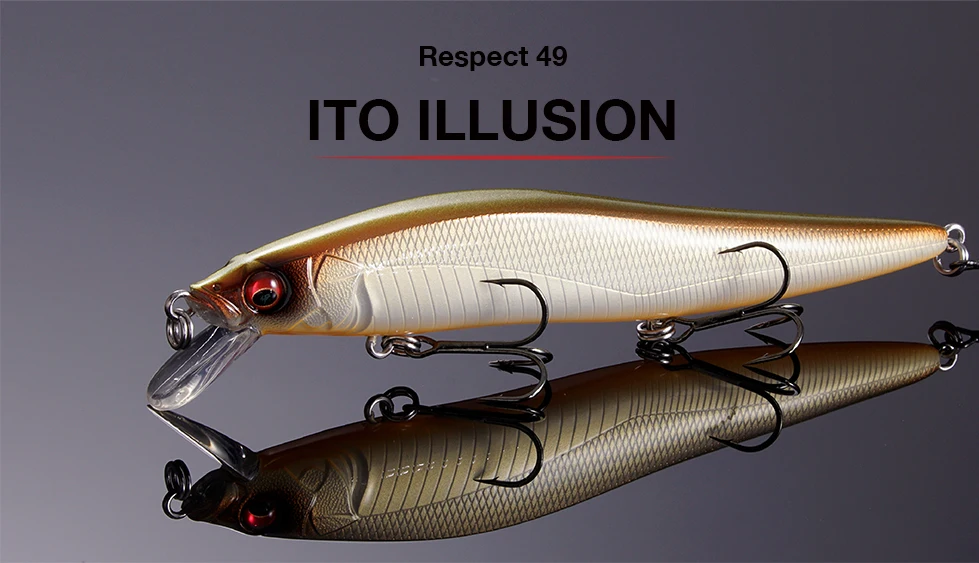 MEGABASS New Limited Edition Special Color Collection ITO ILLUSION Wave Crawling Pencil Mino Luya Bait Set