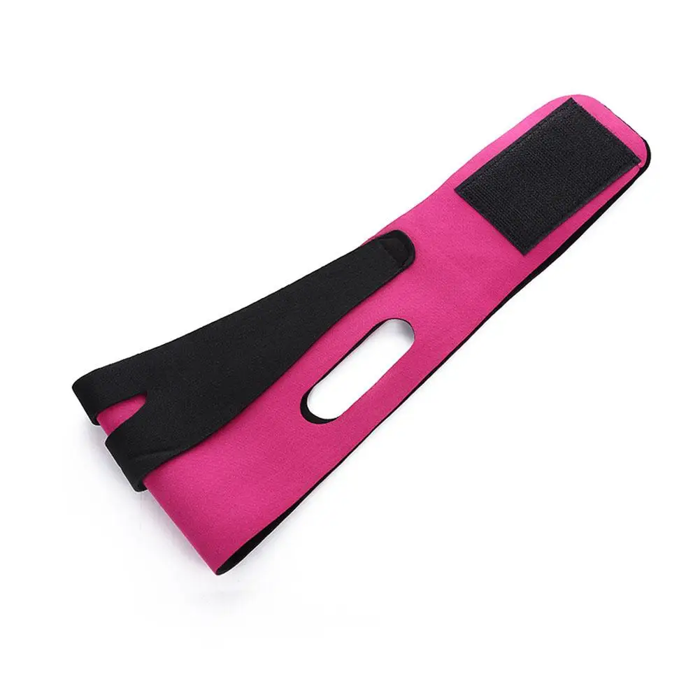 1 قطعة قابلة لإعادة الاستخدام الوجه التخسيس ضمادة الخامس شد الوجه ثبات قناع المشكل المضادة للتجاعيد قناع النوم حزام تدليك الوجه الجمال أداة #3