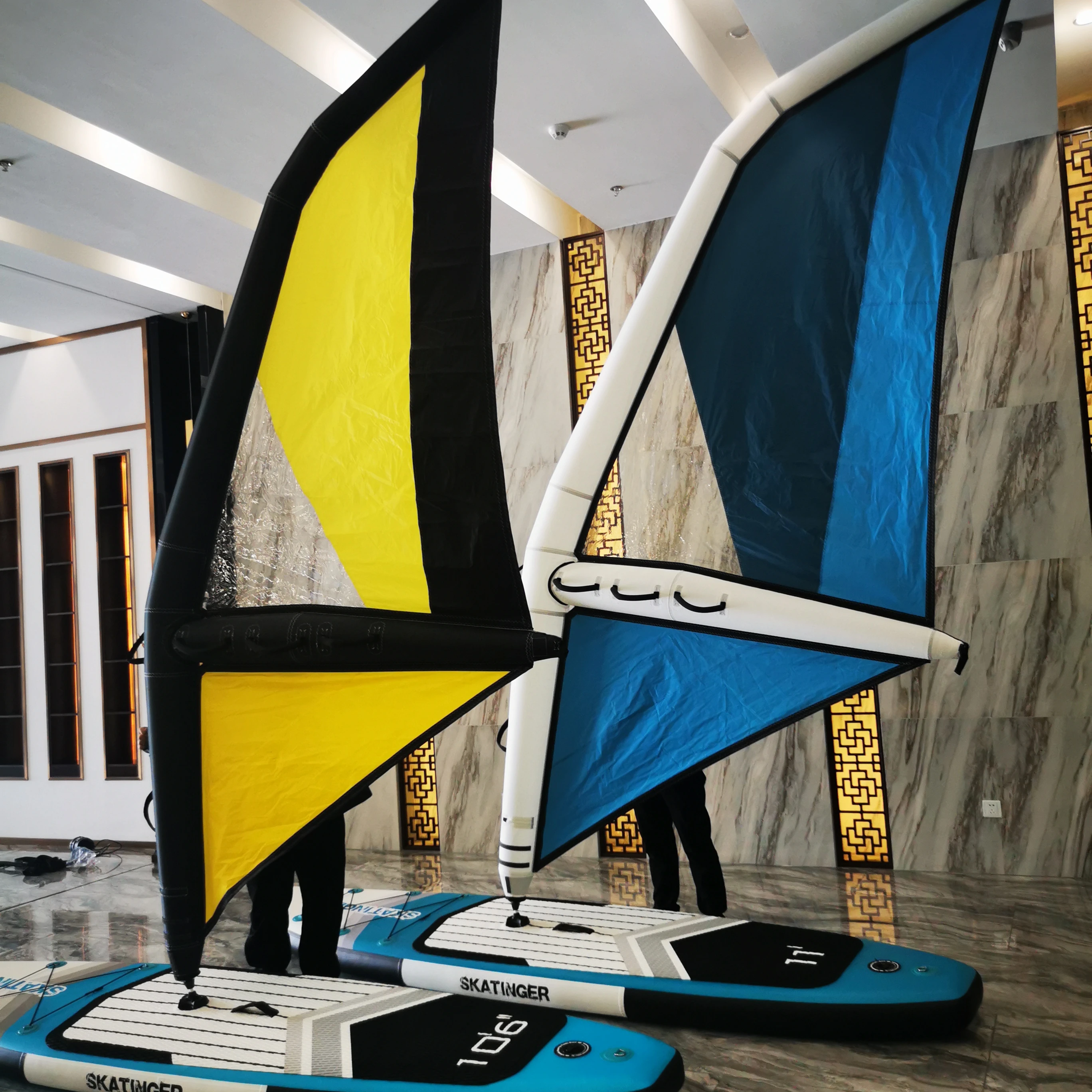 Drop Stitch Surfing Board  Windsurfing SUP Inflatable Padddleboard  Windsurfing