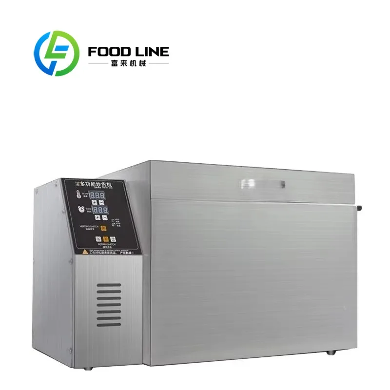

Newly Launched Highly Popular High-quality Automatic Nut Baking Barrel Motor-driven Commercial Catering Processing Machine 220V