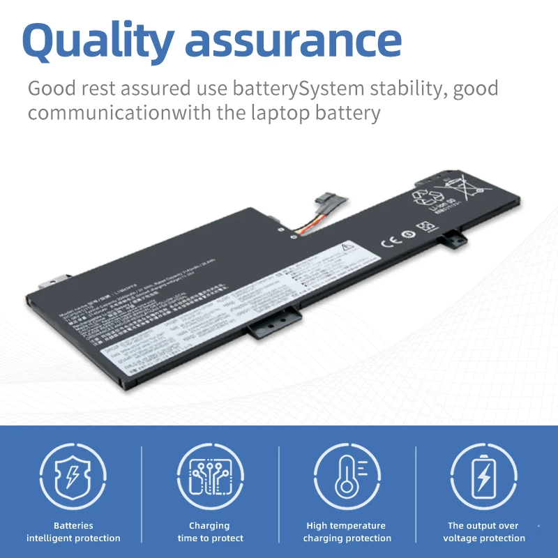 Imagem -02 - Suozhan-bateria do Portátil para Lenovo Ideapad Flex 311igl05 Série 5b10x02593 5b10x02604 Sb10x02592 L19m3pf8 L19c3pf8 Série