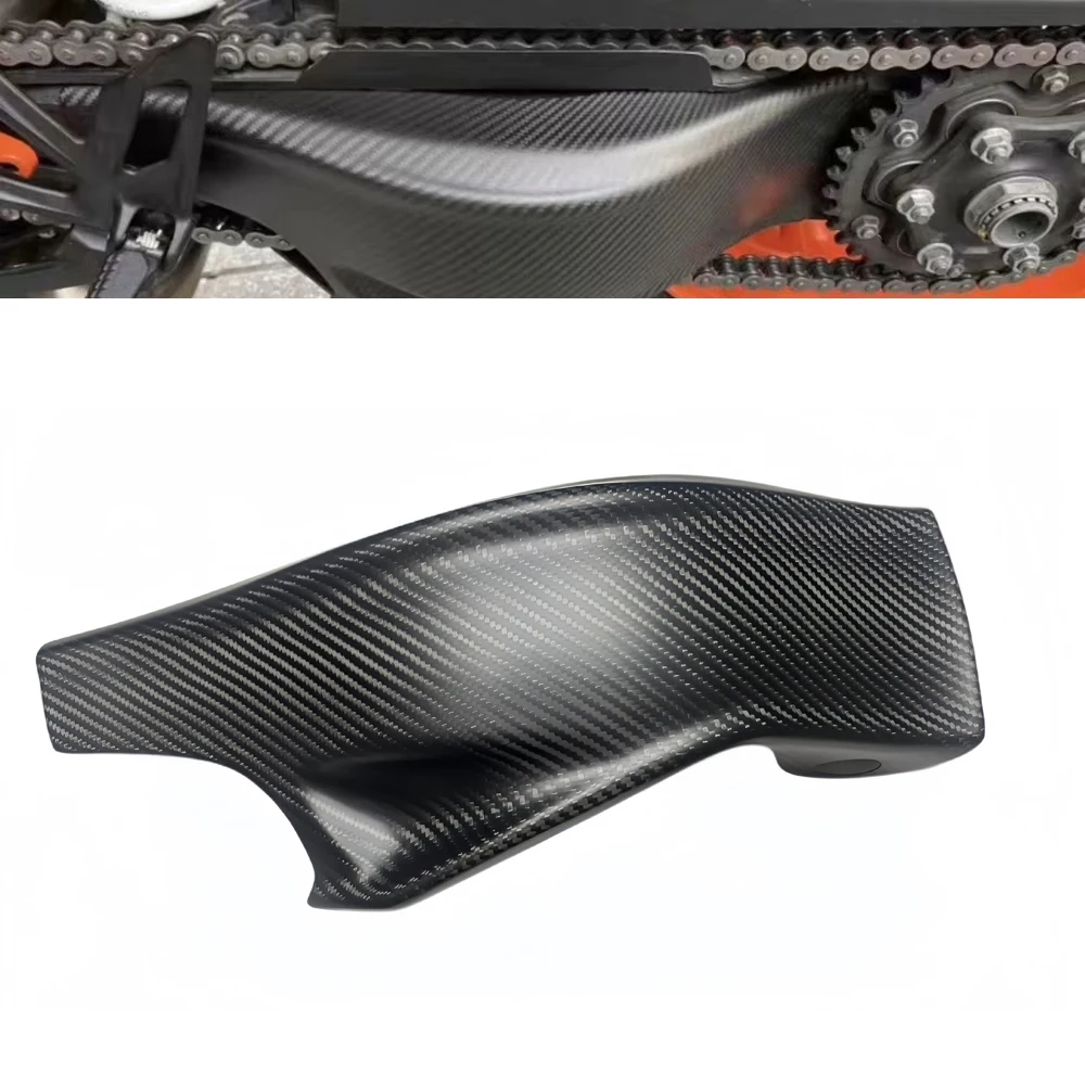 For KTM 1290 Super Duke R 3.0 2020-2022 2023 Carbon Fiber Swingarm Cover Protection Fairings Motorcycle Rear Swing Arm Modified