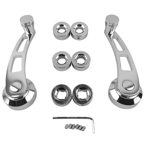 Juego de manivelas para ventana de coche, accesorio para ventana de coche antiguo