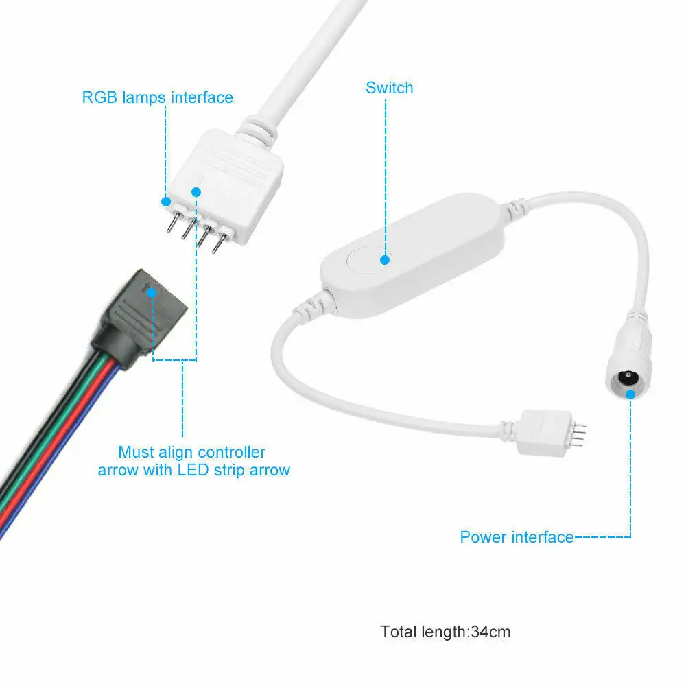 Tuya Zigbee RGB LED Strip 12V 1m 2m 3m 4m 5m 10m Dimmable Lamp Waterproof Lights Band Kit Smart Life APP Fr Alexa Home Assistant