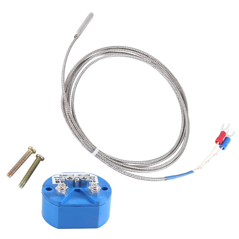 K Type Thermocouple Sensor Probe Thermocouple Temperature Transmitter Module Components For SBWR, 24V DC