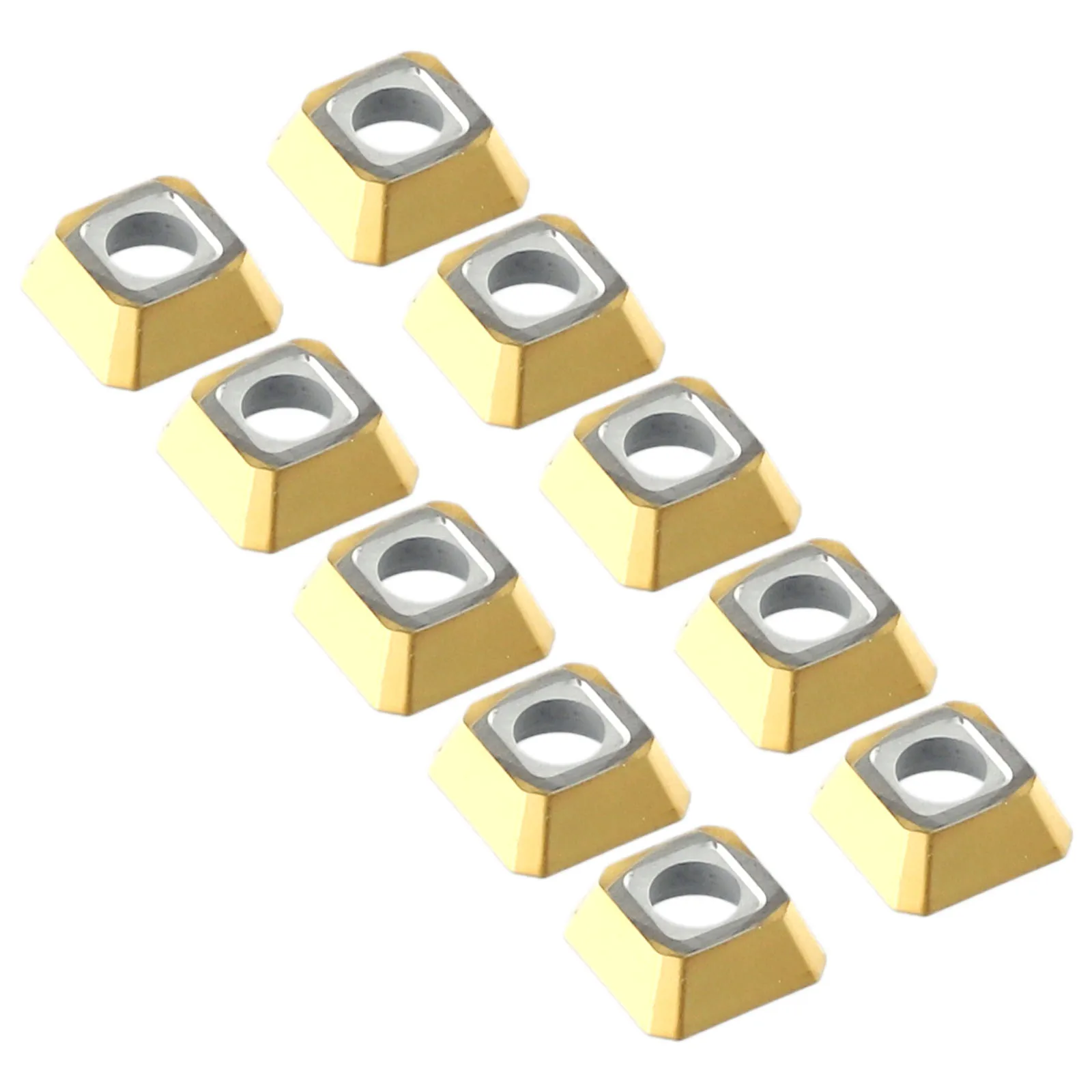 

10Pcs SEKT1204 AFTN-XM LF6018 Carbide Milling Cutter Carbide Inserts SEHT1204 Lathe Tool CNC Steel Processing Turning Insert