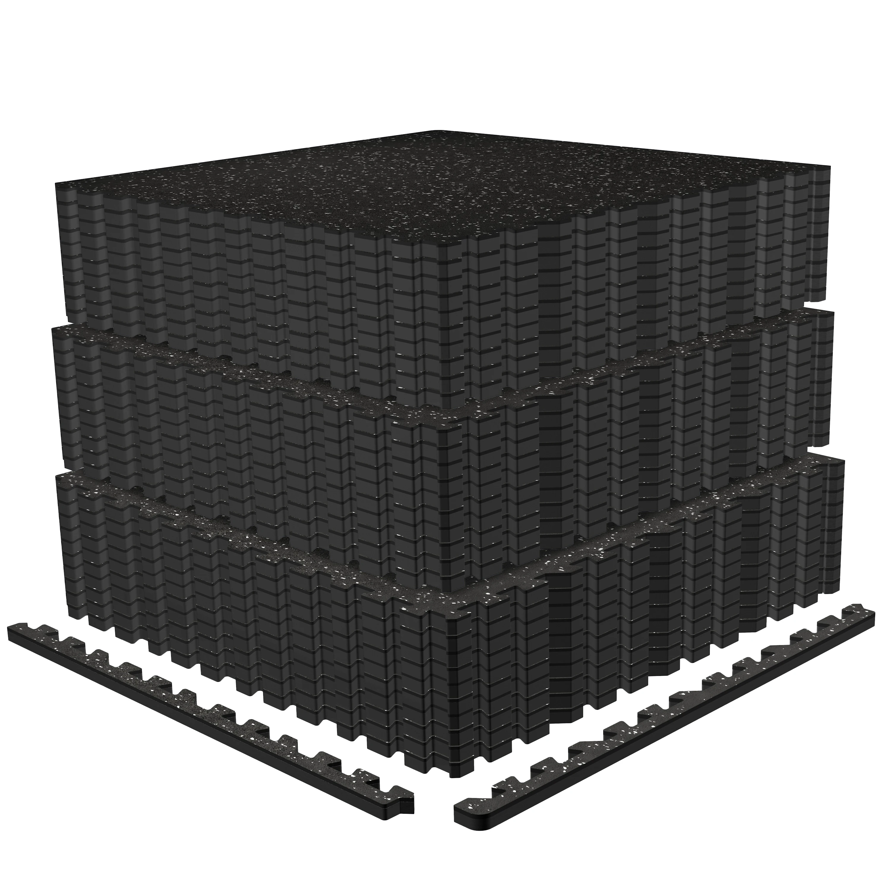 Home Gym Rubber Flooring - AIRHOP 1/2