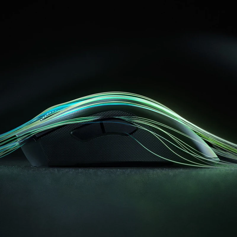 For Razer DeathAdder v2 Pro Wireless Gaming Mouse 20K DPI Optical Sensor 3X Faster Optical Switch Chroma RGB 8 Programmable