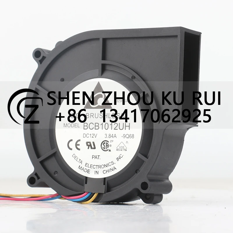 Spot-available Delta BCB1012UH 12V 3.84A vacuum cleaner with large airflow turbine fan, 9CM in diameter