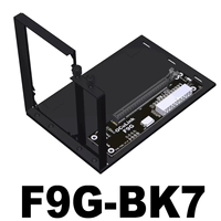 A65I F9G-BK7 EGPU OCuLink GPU Dock PCIe4.0 X4 Notebook Laptop to External Video Graphics Card M.2 OcuLink to PCIE X16 Adapter