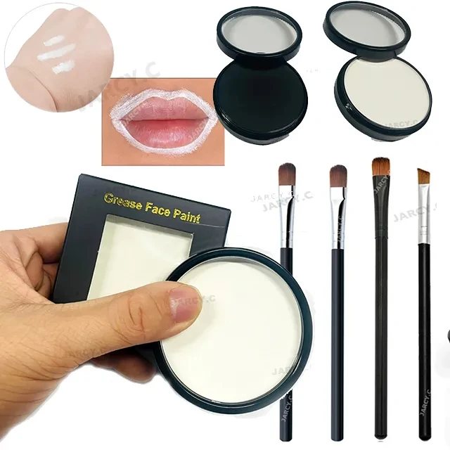 

White Eyebrow Cream Microblade Permanent Makeup Map Mapping Eyebrow Shape Positioning Mark Sticker Pen Tool Tattoo Accessories