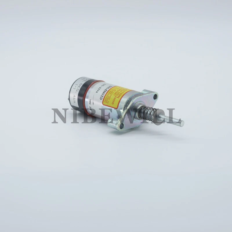 Excavator accessories for cat 3306B 3406B 3406C engine shut-off solenoid valve 24V 125-5774
