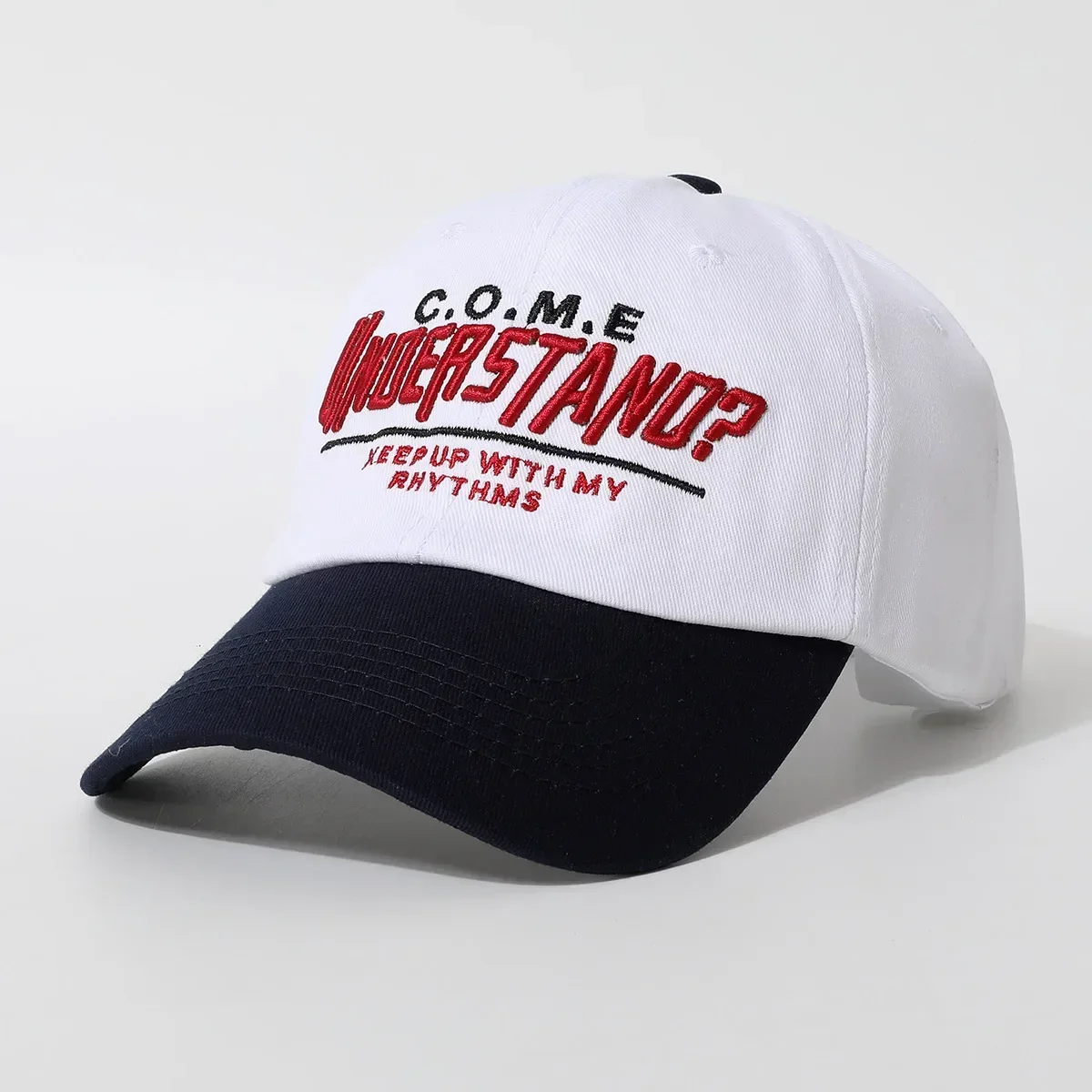 1 unisex all season wearing pure cotton letter understand fashionable baseball cap