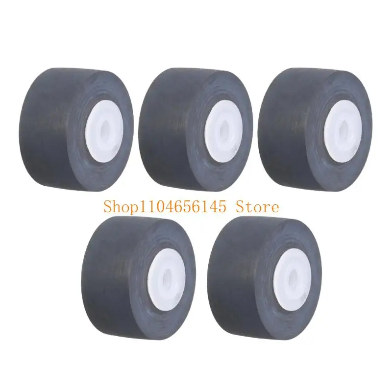 652F Cassette Tape Machine Pinch Roller Wheel Rubber Pressure Recorder Belt Pulley view 3