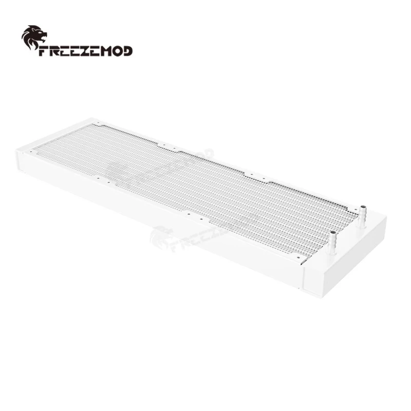 

360 Water Cooler Radiator Aluminum Rad PC WaterCooling Match 12cm Fan, Connect ID 5-6MM Hose,White/Black SR-LP22-360