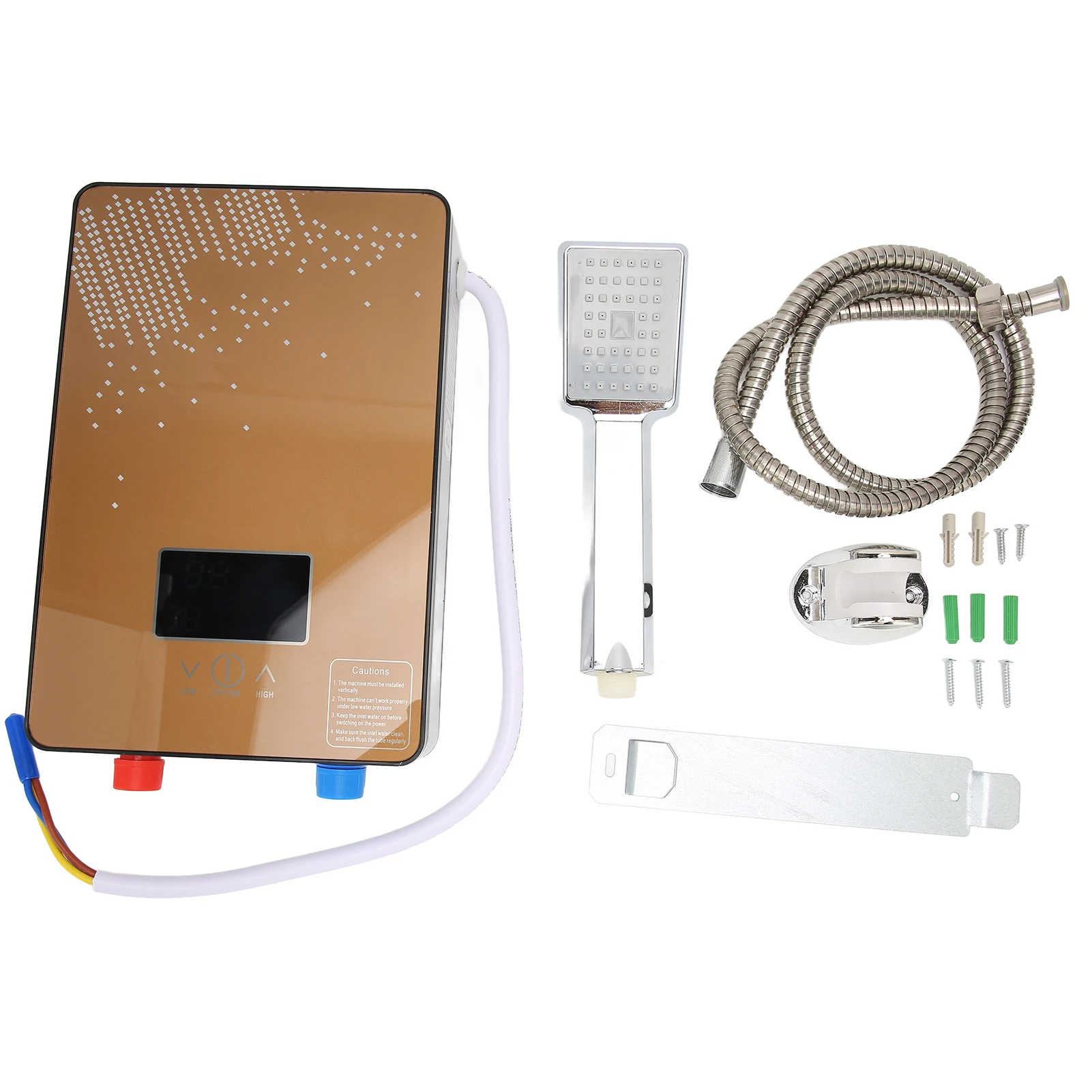 

Проточный электрический водонагреватель 220В 6500Вт для душа в домашней ванной комнате