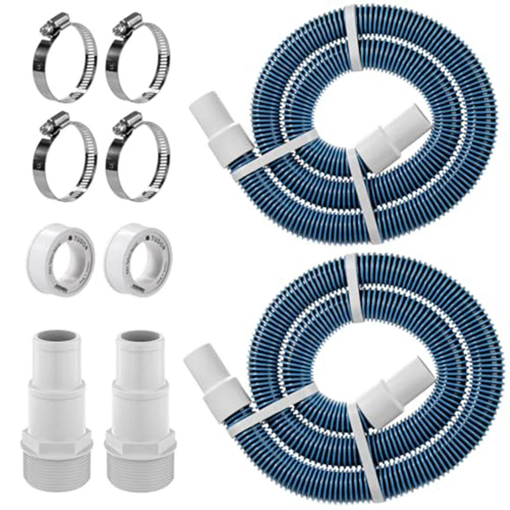 

1.5 Inch 5 Foot Pool Filter Pump Hose Kit For Above Ground Pool Vacuum Skimmer Ground Swimming Pool Pump Filter Separator