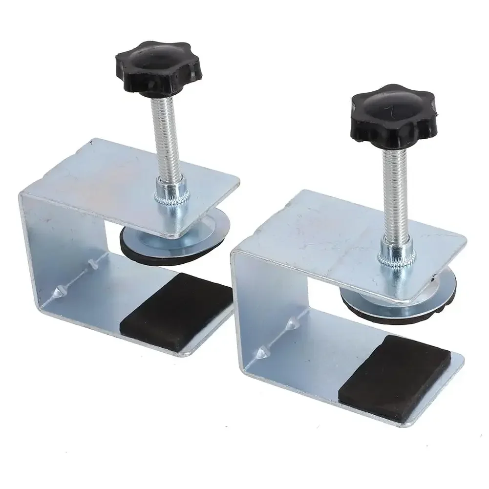 Reasonable High Quality Home Clamps Hand Tools 2pcs Adjustable Clamps Drawer Front Installation Mounting Clips