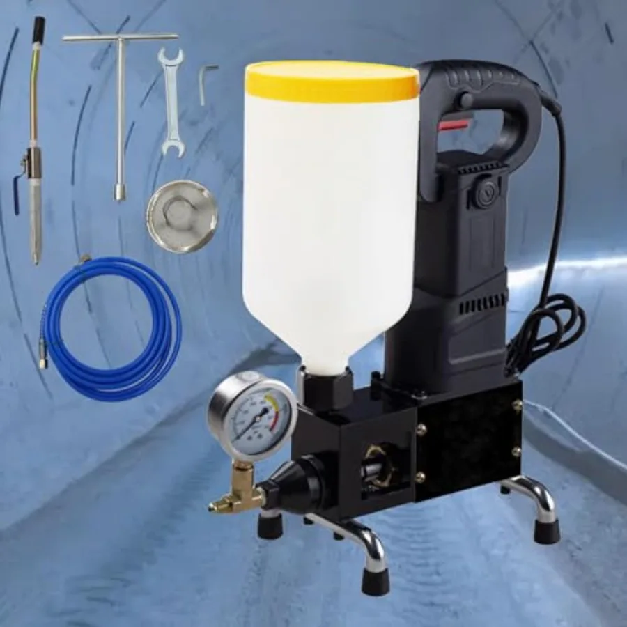 High Pressure Injection Pump Leak Repair Grg Pump Machine Waterproof Plugging Repair Tool for Sealing Cracks 220V