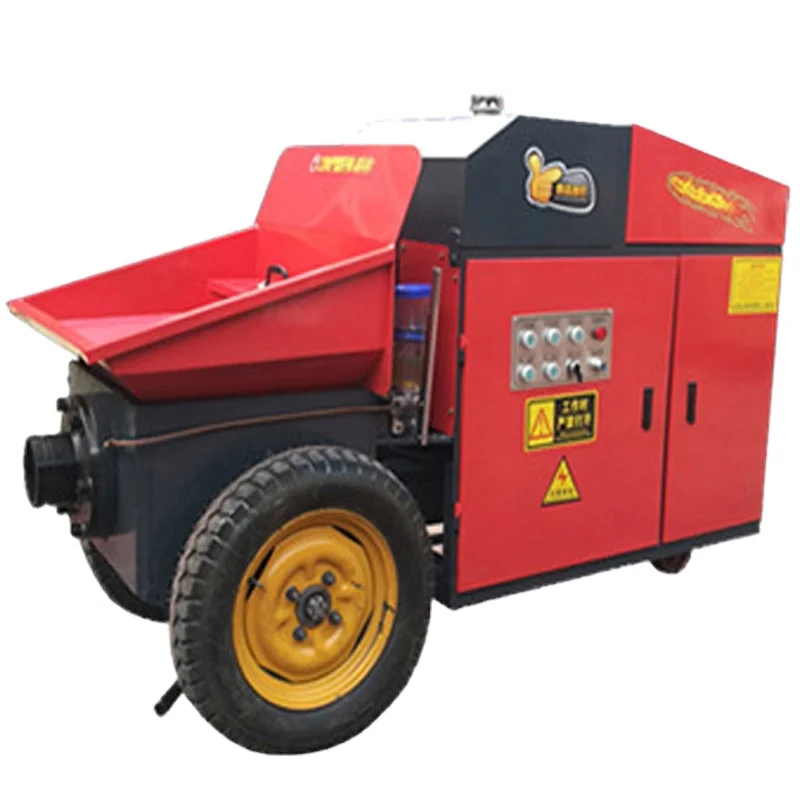 YG Mini Concrete Pump Machine Widely Using Small Portable Concrete Pump Mixer Machine for Building Construction Concrete Pump