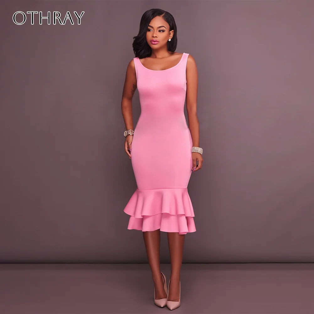 

Sheath Satin Tiered Tea Length Homecoming Dresses Sleeveless Customized платье на выпускной