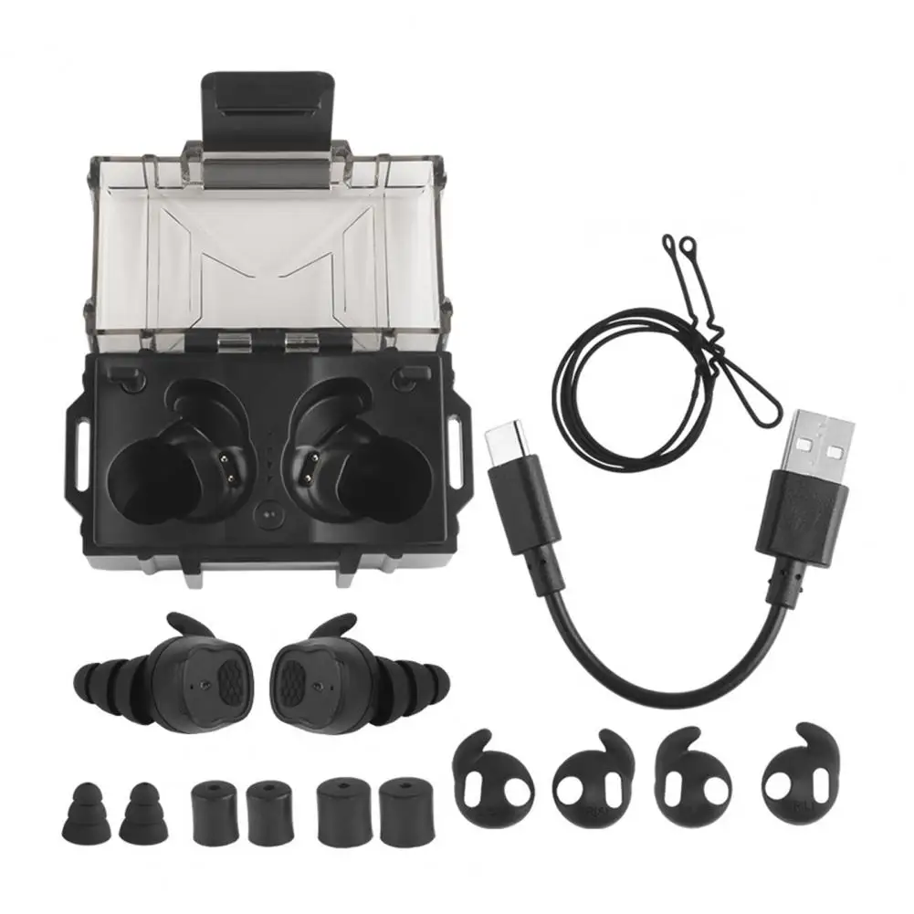 Shoot Ear Protection Headset, for Bluetooth Shoot Range Tacticals Protection Earbuds, NRR 26dB Sound Amplification Earplugs