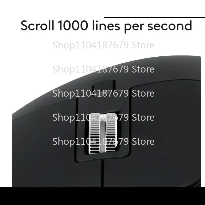 III  Used For Logitech MX Master 3S Bluetooth Edition Wireless Mouse BLACK Mouse Only