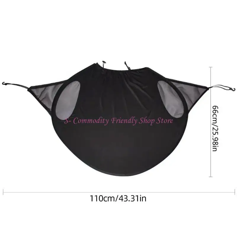 85AE Easy to Use Shade Comfortable Sun Blocker Practical Cover for Safe Stroller Ride