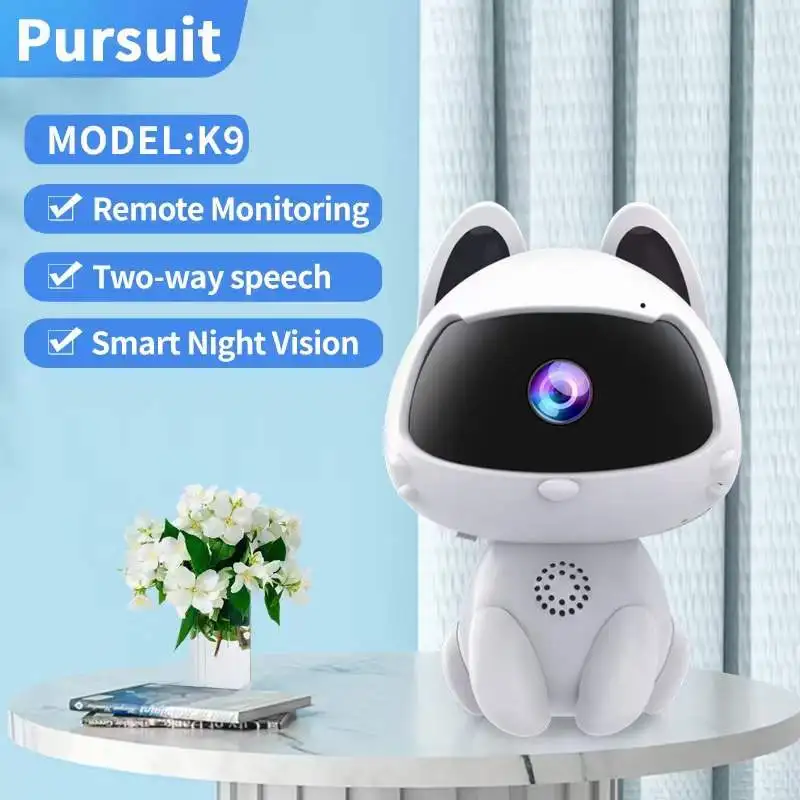 2MP 1080P  IR Night Vision  IP Camera AI Humanoid Detection V380pro APP Home Security Alarm CCTV Intercom Baby Monitor