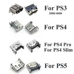 1PCS Replacement HDMI-Compatible Port Socket Interface Connector for Playstation 3/4/5 PS 3/4/5 Slim Por Repair Part