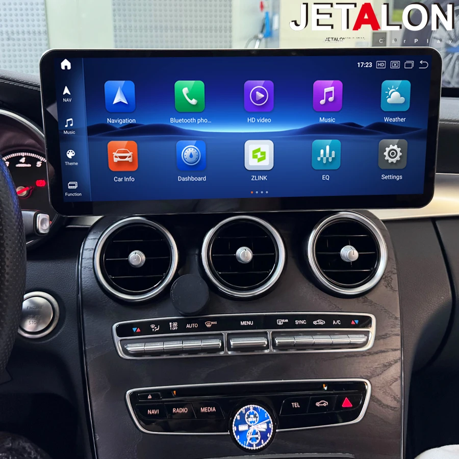 14.6'' Android 14 Car Radio For Benz GLC C V Class X253 W205 W447 2015-2021 Ntg5.0 Ntg5.5 Multimedia GPS Carplay 4K Large Screen
