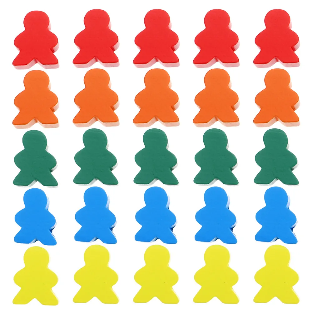 

50Pcs Colorful Board Game Pieces Chess Accessories for Kids Adults Educational Classroom Outdoor Backyard Lawn