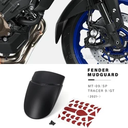 Motorcycle Fender Hugger Extension For Yamaha MT 09 SP MT09 2021 2022 TRACER9 TRACER 9 GT Accessories Front Mudguard Extender