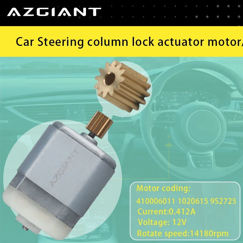 Car Steering Wheel Column Lock motor 410006011 Gears 12T Disassembly Tools For VW Tiguan 5N MK1 Jetta GLI Golf 7 car accessories