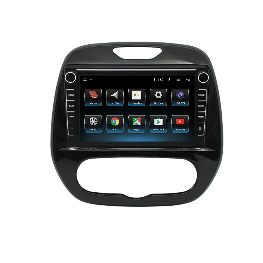 Car Radio Multimedia Video Player For Renault Kaptur Captur Clio Samsung QM3 2011-2018 Android13.0 Carplay Camera NO 2din DVD