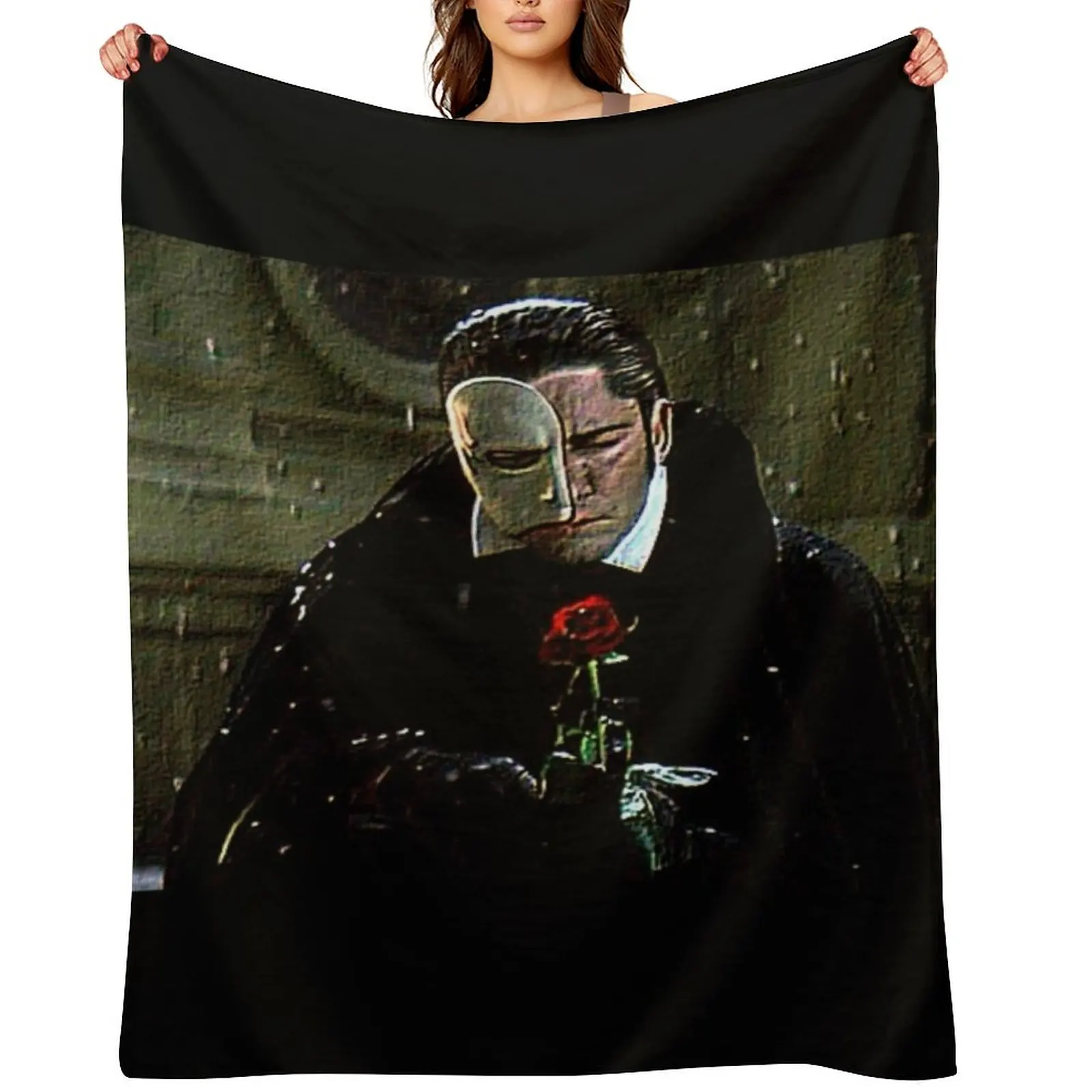 

Phantom of the Opera Throw Blanket Quilt Large heavy to sleep Thins Blankets