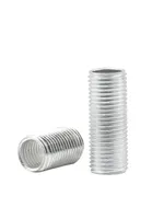 M6 M8 M10 M12 Hollow Full Thread Tube Screws Fine Standard Pitch External Rod Track Light Conduit Galvanized Anti-Rust Material