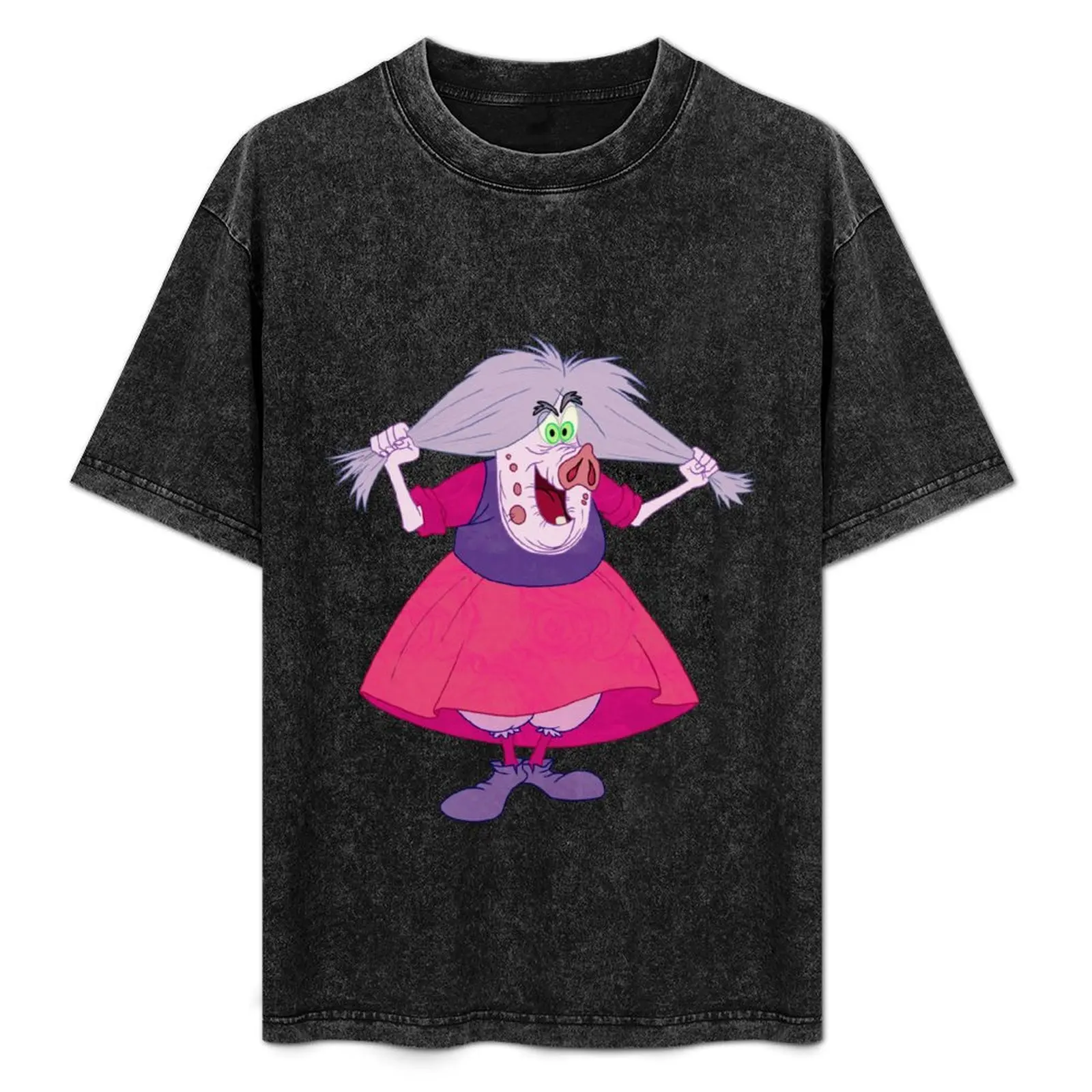 Mad Madame Mim T-Shirt Casual Pattern Print Tee Shirt