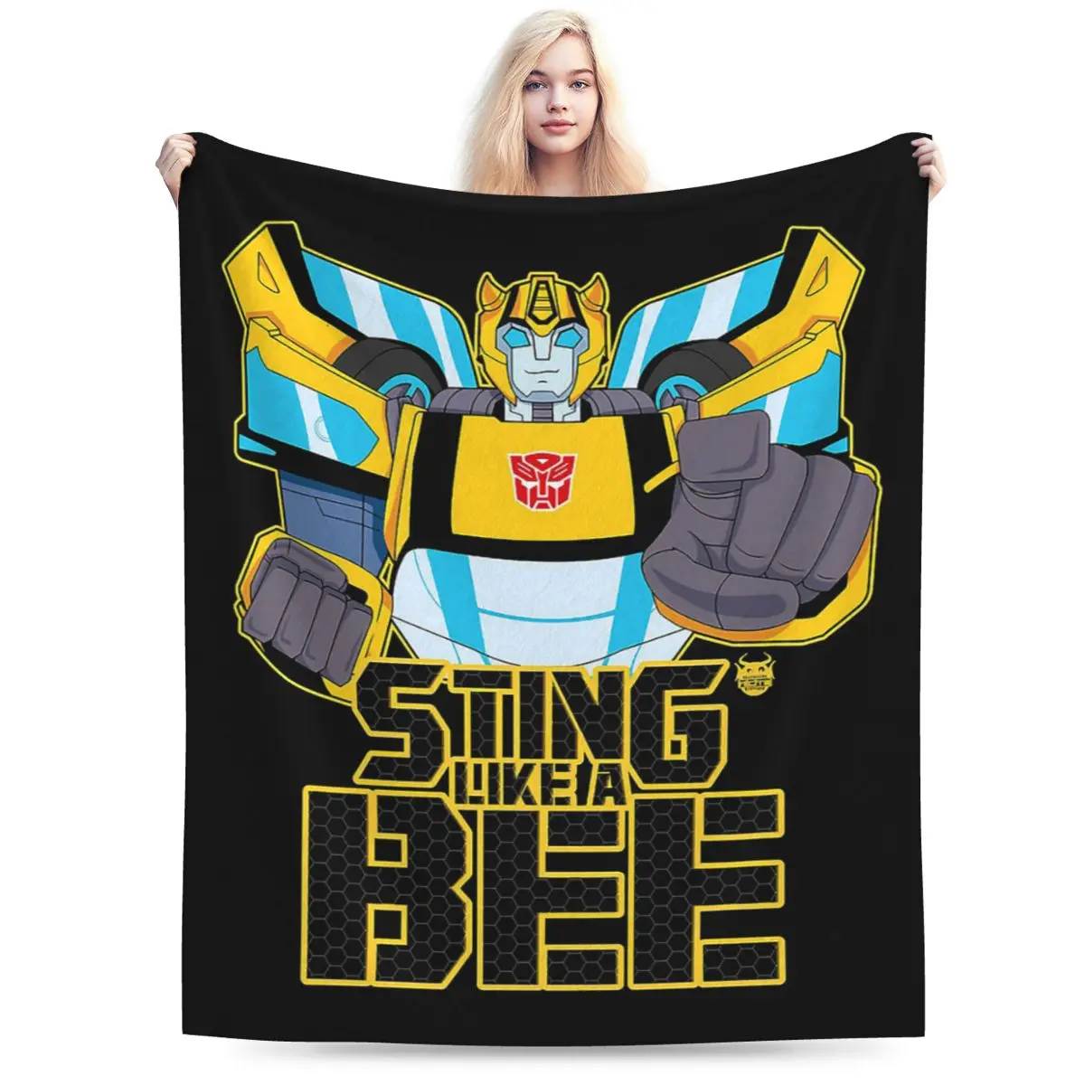 Transformers-Autobots Blanket Soft Warm Flannel Throw Blanket Bedding for Bed Living room Picnic Travel Home Couch