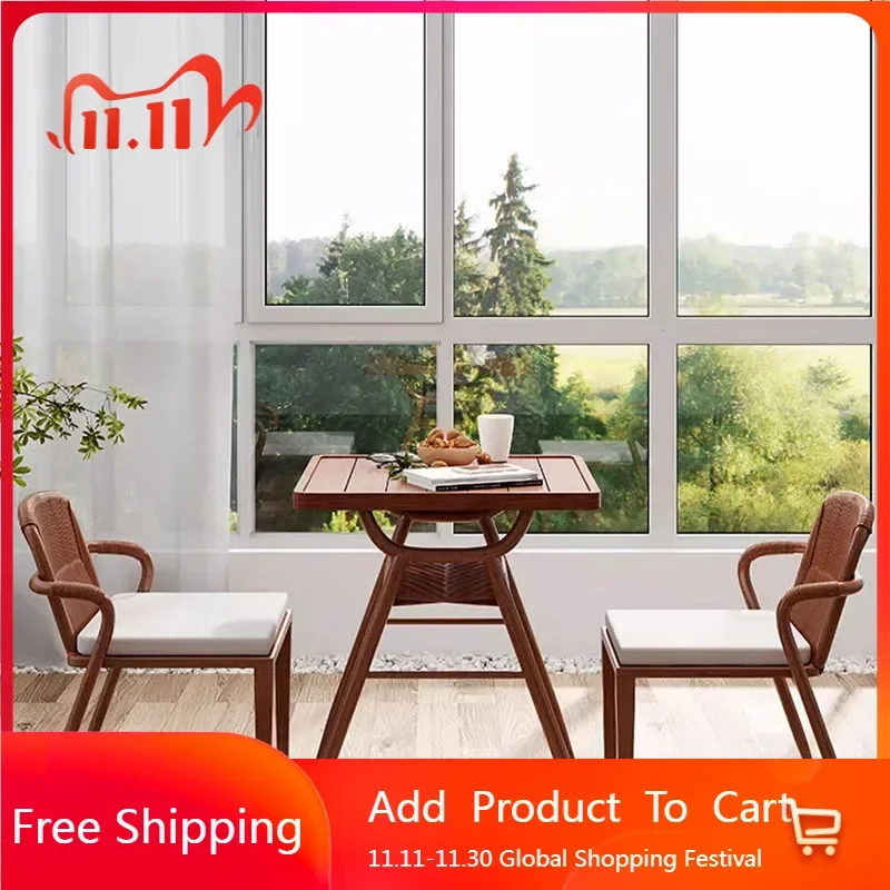 

Rattan Retro Garden Furniture Sets Natural Assesories Storage Backyard Garden Furniture Sets Designer Italian Mueble Decorations