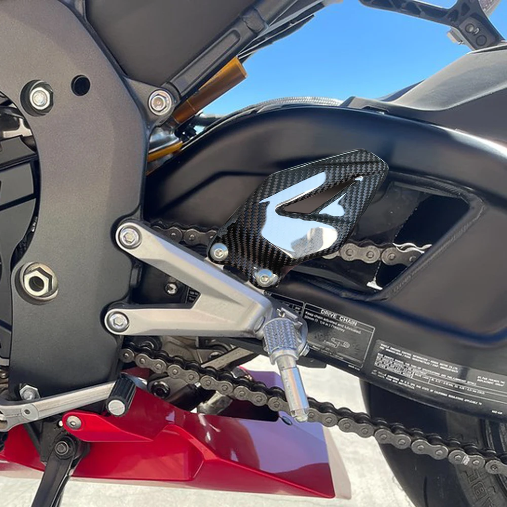 

Carbon Fiber Motorcycle Fairing Accessories Foot Pedal Protective for Yamaha R6 2006-2024