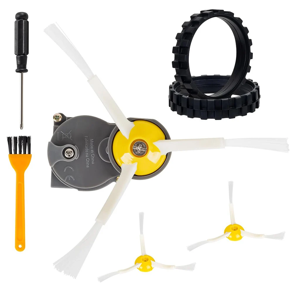 Side Brush Motor Module Tires Wheels Clean Brush Replacement For Roomba 500 600 700 800 900 I3 I7 E6 E5