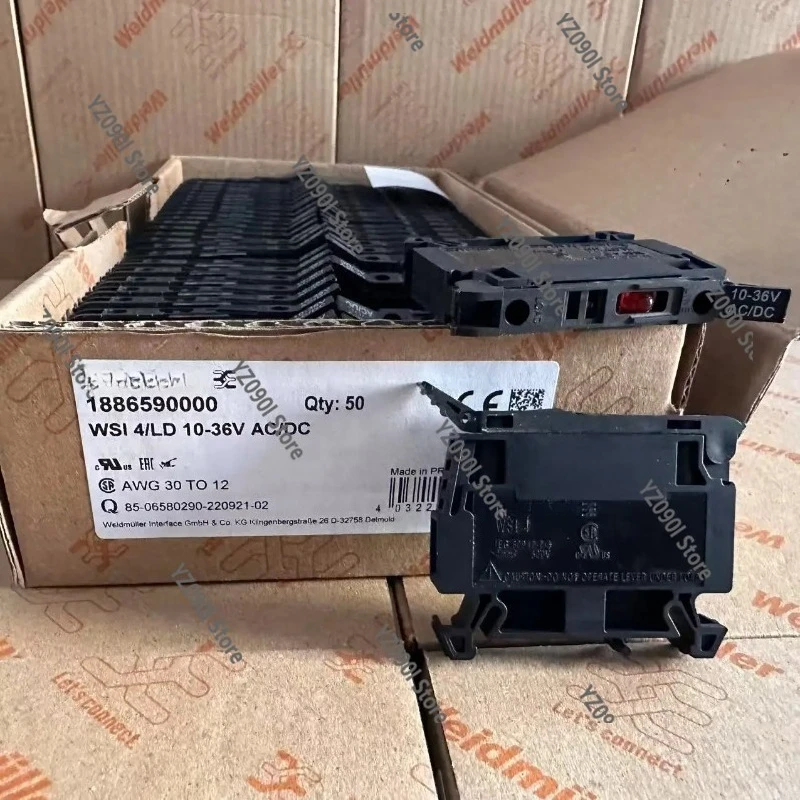 10-36V AC/DC Fuse Terminal WSI 4/LD 1886590000 Electrical Connector Accessory