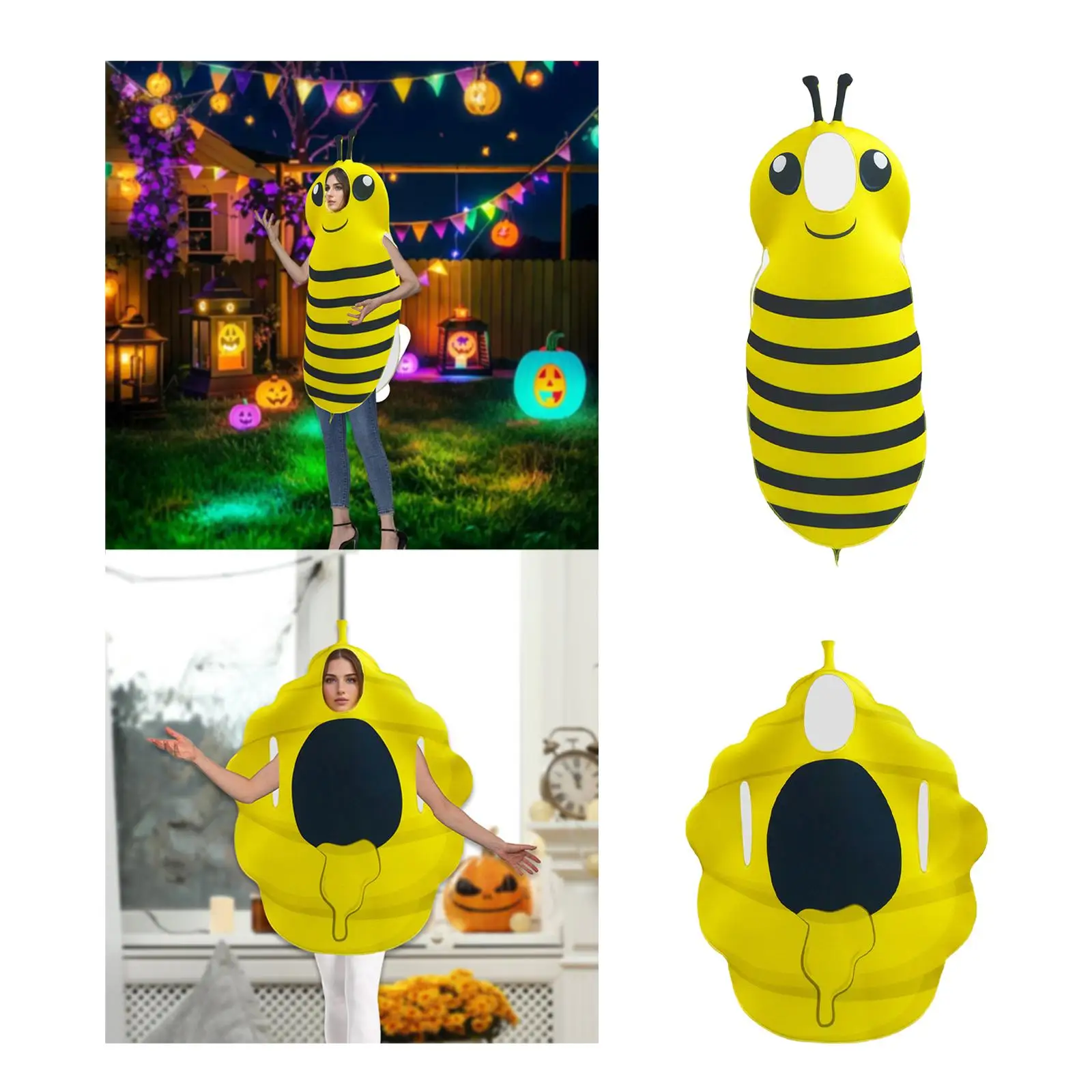 

Костюм для взрослых, забавный костюм для косплея на Хэллоуин для рождественского карнавала, платье