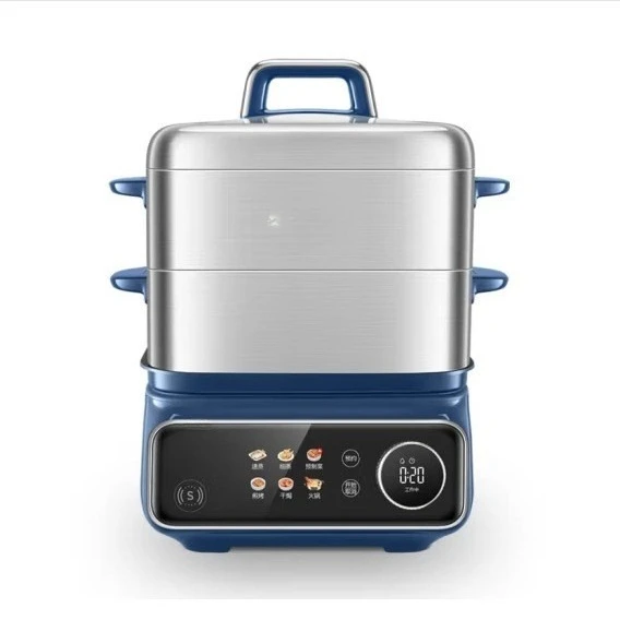 متعددة الوظائف المنزلية ثلاث طبقات الفولاذ المقاوم للصدأ الطبخ الحساء صندوق بخاري متكامل متعدد الوظائف