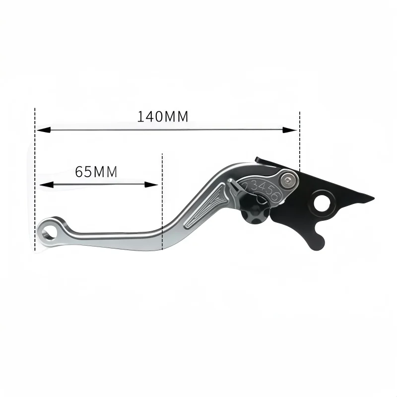 لياماها MT-07/FZ-07 2014-2022 FJ-09/MT-09 الراسم/GT 2015-2020 مخلب رافعة الفرامل رافعة مجموعة ثلاثية الأبعاد مقبض قابل للتعديل العتلات #4