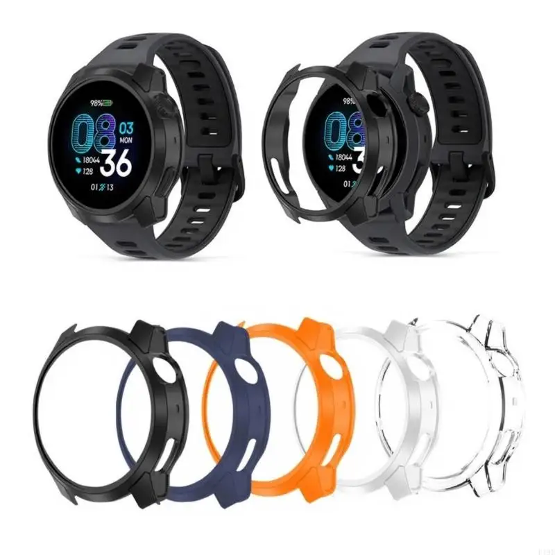 

Унисекс SmartWatch Guard Case Полуобернутая структура Технология поглощения ударов Предотвращение царапин для Pace 4 F19E