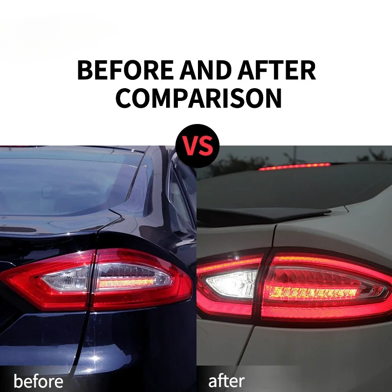 New Design Auto tailgate Light LED Car Rear Lamp Tail Light For Ford Mondeo 2013custom